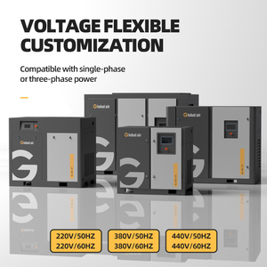 Máy nén khí trục vít sản xuất chuyên nghiệp, giá tốt, 7.5Kw 10 HP, máy nén khí trục vít cao cấp, máy nén khí công nghiệp - Product Image 3