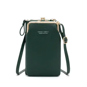 High Quality Women's Soft Leather Shoulder Bags 2Layer Classic Crossbody Bag Luxury Designer Handbag and Purse