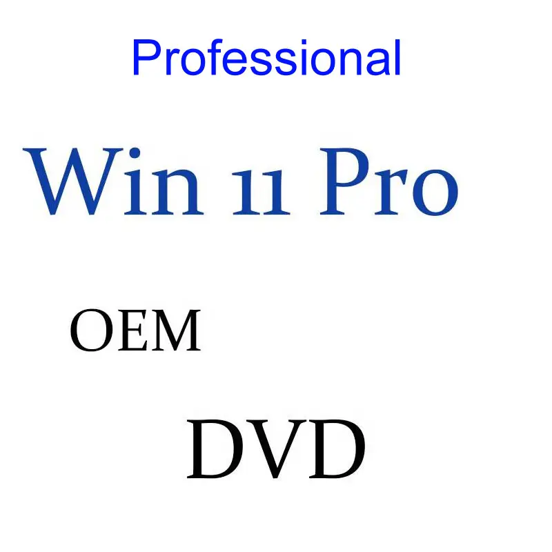Echte Win 11 Professionele Oem Dvd Volledige Pakket Win 11 Professionele Dvd Win 10 Dvd-Verzending Snel