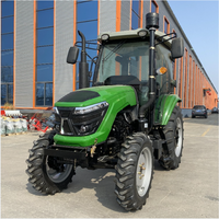 Tracteur agricole 4x4 Euro 5 CE COC 50HP 60HP 70HP 80HP 90HP 120HP Mini tracteurs agricoles multifonctionnels légers