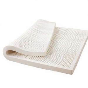 Wholesale Custom Full Size Hotel Home Natural Comfortable Orthopedic Latex <b>Mattress</b> 2 5 10 cm <b>Foldable</b> Eco-Friendly - Product Image 1