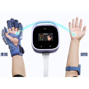 Desain baru cermin terapi latihan jari Robot rehabilitasi tangan Robot fungsional sarung tangan mesin Stroke tangan berolahraga - Product Image 1