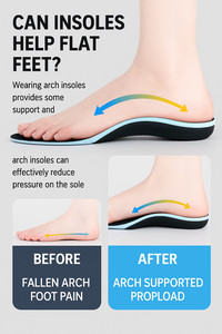 2026 Arch Support Work EVA Sports Flat Foot Orthopedic Stability Cushioning Orthotic <b>Insole</b> Shock Absorber - Product Image 5