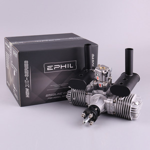 Motor de gasolina EPHIL XG-76cc-T para avión RC de ala fija, modelo metálico experto para exteriores. - Product Image 2