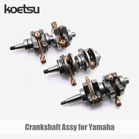 KOETSU Ensemble de vilebrequin à essence pour moteur hors-bord Yamaha, kit de pièces pour moteur de bateau, deux temps, 2-40 CV