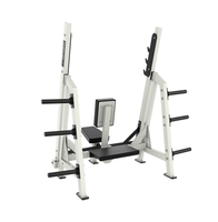 Banc de musculation professionnel à charge de plaques pour la force athlétique et l'haltérophilie