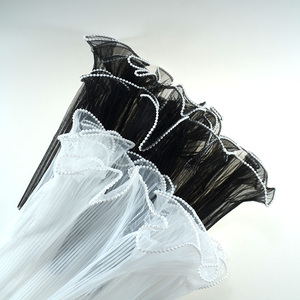 Malla Ondulada Plisada para Envolver Flores, Material de Embalaje, Suministros para Floristería, Malla Ondulada de Perlas, Red para Envolver Rosas - Product Image 4