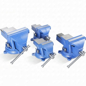 Hantesi 4" 100mm Jaw <strong>Bench</strong> <strong>Vice</strong> <strong>Workshop</strong> Clamp Work <strong>Bench</strong> Table - Product Image 1