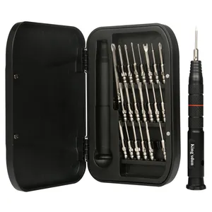 1で22 Precise Screwdriver Set S2 Steel Bits Screw Driver Set Repair Tools For Mobile Phone Camera