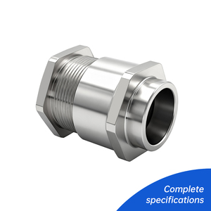 Prensaestopas marino tipo TH de acero inoxidable 316 IP68 M18 - Product Image 2
