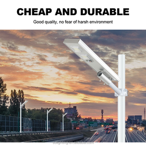Lampadaires solaires à LED à détecteur de mouvement, super lumineux, best-sellers, étanches IP66, éclairage routier de haute qualité - Product Image 6