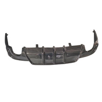Pour Lexus IS250 IS300 IS350 2013-2016 Diffuseur de lèvre arrière en fibre de carbone