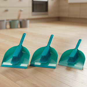 Leifheit Classic Hand Sweeping Set 3 Pieces Dustpan And <b>Brush</b> Cleaning Kit For Home Use - Product Image 3