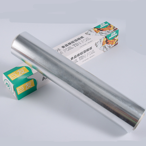 Nhà Máy Giá Dùng Một Lần Cấp Thực Phẩm Nhôm Lá Mỏng Cuộn 12-20 Mic Chịu Nhiệt Độ Cao Bọc Nhôm Lá Mỏng Cuộn - Product Image 5