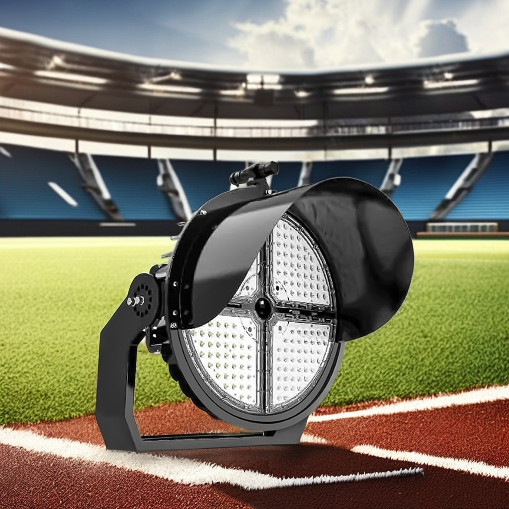 300W-600W 220V AC SMD Ip67 Waterproof Outdoor LED High Mast Light for Sport Stadium and Warehouse