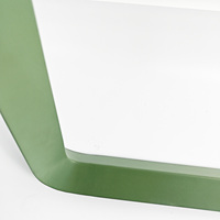 Bureau de direction modulaire moderne convertible et extensible, table de bureau à une place, structure en métal et fer QINGSHUAI