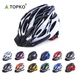 Helmet TOPKO Wholesale High Quality Bicycle Helmet Road And Mountain Bike One-piece Male And Female Adult Riding Helmet