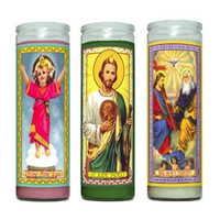 Bougies éternelles incassables de 7 jours avec présence Divine, bougies de la chapelle