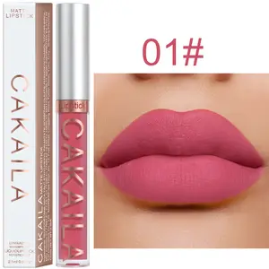 Kayla 18 colori rossetto opaco antiaderente tazza impermeabile lucidalabbra lunga durata macchia labbra tazza antiaderente impermeabile