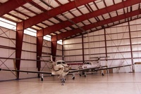 S-Hangar d'avion en acier préfabriqué pour jets et avions privés hangar préfabriqué pour hélicoptère