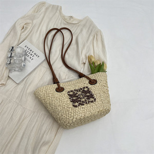 Bolso <span class=keywords><strong>de</strong></span> mano tejido <span class=keywords><strong>de</strong></span> paja a la moda <span class=keywords><strong>de</strong></span> verano para mujer, bolso <span class=keywords><strong>de</strong></span> gran capacidad, lona <span class=keywords><strong>de</strong></span> plástico para vacaciones en la <span class=keywords><strong>playa</strong></span> para bolso <span class=keywords><strong>de</strong></span> ganchillo - Product Image 6
