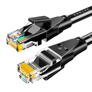 <span class=keywords><strong>Cable</strong></span> de Red SAMZHE Cat6 de 5Gbps, <span class=keywords><strong>Cable</strong></span> LAN de Cobre con Aislamiento de PVC para PC, Laptop, <span class=keywords><strong>Internet</strong></span> y Monitoreo de Redes - Product Image 1