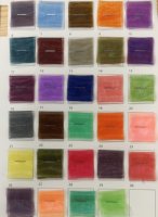 Coloré Transparent Cristal Sheer Shimmer Organza 100% Polyester Tissu pour Vêtements De Robe De Scène De Mariage