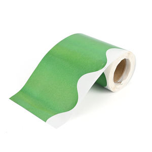 Rollos de Papel Autoadhesivos con Borde de Color Personalizables para Tableros de Anuncios de Aula - Product Image 5