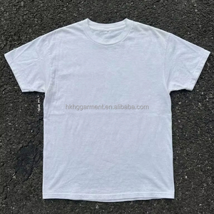 เสื้อยืดผ้าฝ้าย100% สำหรับผู้ชายเสื้อยืดคอกลมสั่งทำได้เสื้อยืดเปล่าคุณภาพสูงเสื้อยืดสำหรับผู้ชาย - Product Image 1