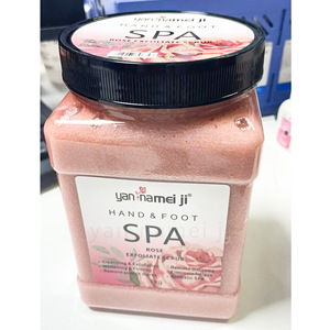 Exfoliante <span class=keywords><strong>de</strong></span> Rosas Rosadas a Granel 1000g, Exfoliante <span class=keywords><strong>de</strong></span> <span class=keywords><strong>Sal</strong></span> <span class=keywords><strong>de</strong></span> Baño con Aroma Natural a Flores para SPA, Limpieza, Iluminación y Eliminación <span class=keywords><strong>de</strong></span> Piel Muerta - Product Image 6