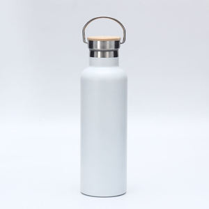 กระติกน้ำสุญญากาศสองชั้นแบบมีโลโก้สั่งทำพิเศษ พร้อมฝาปิด สำหรับใช้งานกลางแจ้ง เก็บความร้อนได้นานกว่า 24 ชั่วโมง รับผลิตแบรนด์ OEM - Product Image 5