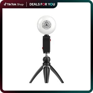 Sansi ไฟเซลฟี่8.6W แบบชาร์จไฟได้พกพา, ความสว่างสูงเติมแสงสำหรับวิดีโอไฟสตรีมมิ่งปรับได้9สี - Product Image 3