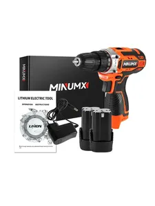 Kit <span class=keywords><strong>de</strong></span> herramientas <span class=keywords><strong>de</strong></span> perforación inalámbrica profesional 10mm Mini juego <span class=keywords><strong>de</strong></span> herramientas domésticas 30N. M 12V/21V <span class=keywords><strong>Taladro</strong></span> <span class=keywords><strong>de</strong></span> <span class=keywords><strong>impacto</strong></span> inalámbrico portátil - Product Image 3