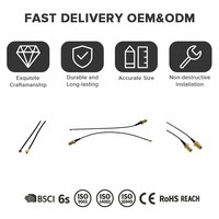 Kabel Jumper elektronik presisi 0.3mm 0.4mm 0.6mm dengan panjang 5mm yang telah terbentuk sebelumnya untuk aplikasi sirkuit mikro