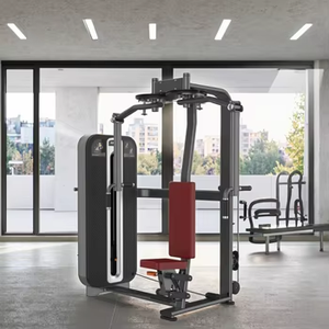 เครื่องออกกำลังกายแบบวางน้ำหนัก YLSY001XB607 รุ่น Gym Fitness Equipment Metal Pin Loaded Selection Seated Vertical Chest Press Machine คุณภาพสูง - Product Image 3