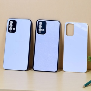 Coques de téléphone portable antichoc en TPU+PC vierges pour sublimation 2D, personnalisables par transfert thermique pour Redmi 9T - Product Image 4