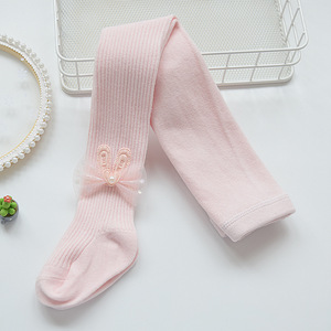 Leggings pour Enfants Très Demandés Nouveauté d'Automne Style Coréen pour Petits et Moyens Enfants Pantacourts pour Bébés et Filles Chaussettes en Gros - Product Image 3