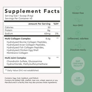 Produit de beauté instantané pour adultes en marque privée ODM/OEM pour l'amélioration de la peau, des cheveux et des ongles, poudre de peptides multi-collagène - Product Image 2