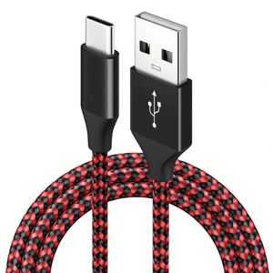 Cheap Price Braid Charging Cable <b>Type</b> <b>C</b> <b>Charger</b> Cable Durable Wire Phone Cables For Smart Phone - Product Image 2