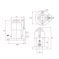 Wavetop-auto Capteur d'outil automatique de haute précision pour axe Z CNC, capteur de pression d'outil, jauge de réglage d'outil, 4 fils, accessoires de gravure