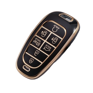 Cho Hyundai chìa khóa xe phụ kiện hình ảnh nổi tiếng thiết kế mềm TPU Chất liệu <span class=keywords><strong>Key</strong></span> trường hợp bìa GS GLS bảo vệ mô hình giọng chìa khóa xe - Product Image 1