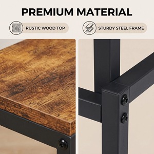 Carbon Steel <b>Step</b> <b>Stool</b> Multi Level Home Use Grey Walnut Black White - Product Image 5