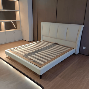 Ensembles de meubles de chambre à coucher en bois de noyer personnalisés pour hôtel - Product Image 6