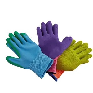 Customized Anti Bite Protective Kids Gardening Glove Planting Work Children