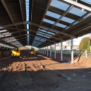 Prefabbricata Personalizzato Mucca Capannone Prefabbricato Struttura In Acciaio <span class=keywords><strong>Disegno</strong></span> Dairy Farm - Product Image 2