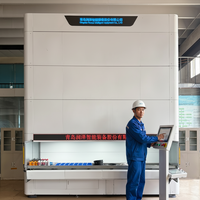 Módulo de Elevación Vertical Automatizado (VLM) para Ahorro de Espacio y Almacenamiento de Alta Densidad