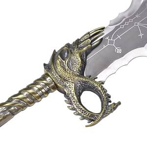 Réplica de la Espada de Kratos de God of War Ragnarok, 53 cm, Metal Real, Accesorio de Cosplay, Doble Espada del Caos - Product Image 3