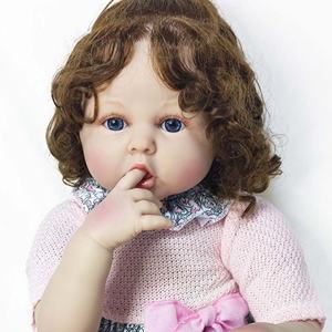 Muñeca de Juguete de Silicona Reborn de 24 Pulgadas, Bebé <span class=keywords><strong>Recién</strong></span> Nacido, Niña, Enorme - Product Image 5