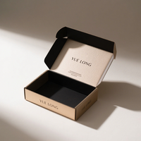 Boîte d'Expédition d'Emballage en Carton Ondulé Design Personnalisé avec Logo Personnalisé pour Petites Entreprises