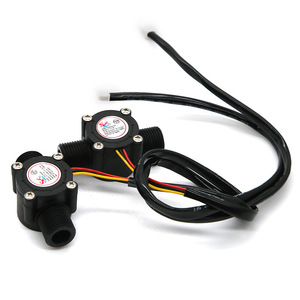 Compteur de débit d'eau électromagnétique à fil long haute précision S168, compatible avec les machines à laver à 4 points, effet Hall, petite eau - Product Image 5